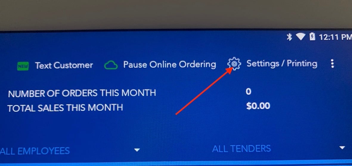How to Set-up Printing for orders made through Smart Online Order