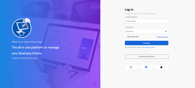 Loyalty-Dashboard-Login-Page