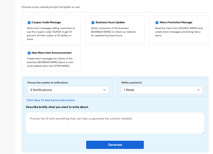 SOO AI Notification Manual Instruction
