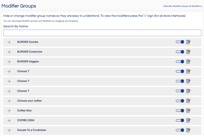 SOO Modifiers page